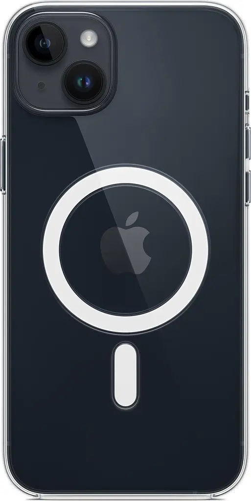 Оригінальний прозорий чохол для iPhone 14 Plus Apple Clear Case with MagSafe протиударний (MPU43ZE/A) - фото 9