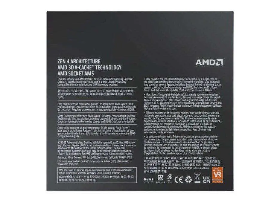 Процессор AMD Ryzen 9 7950X3D (100-100000908WOF) - фото 3