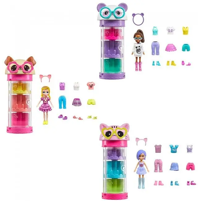 Оригінальна шафа Polly Pocket Обертай та наряджайся в асортименті (HKW04) - фото 3