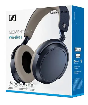 Навушники бездротові Sennheiser Momentum 4 Wireless Denim (6931105) - фото 6