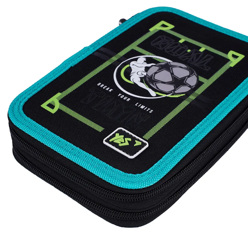 Шкільний пенал твердий подвійний Yes Football Game HP-01 - фото 3