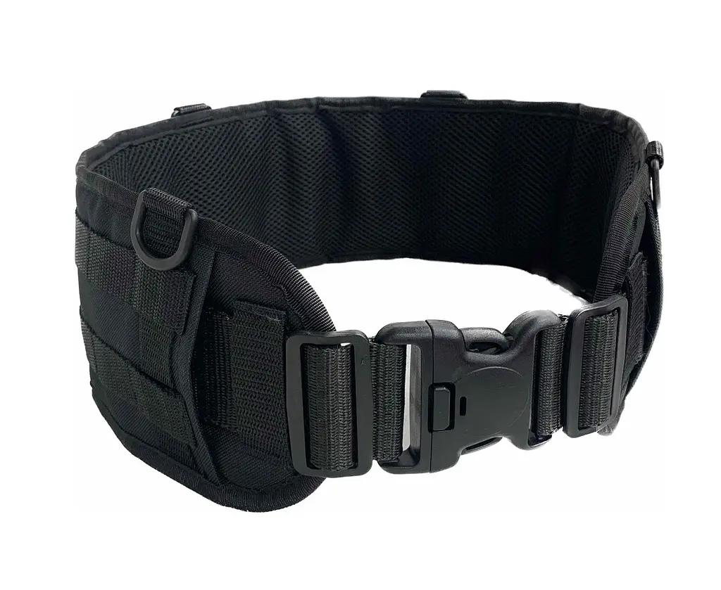 Ремінь розвантажувальний тактичний Novator RT-7 (Black) XL (110-120 см) - фото 2