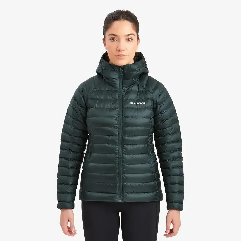 Куртка Montane Female Anti-Freeze Hoodie Deep Forest M (1004-FANFHDFOM16) - фото 2