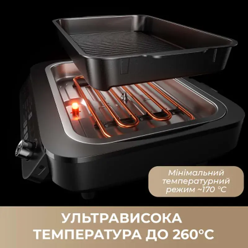 Електрогриль MOVA IG20 PRO Black (MOVA-IG20-PRO) - фото 5