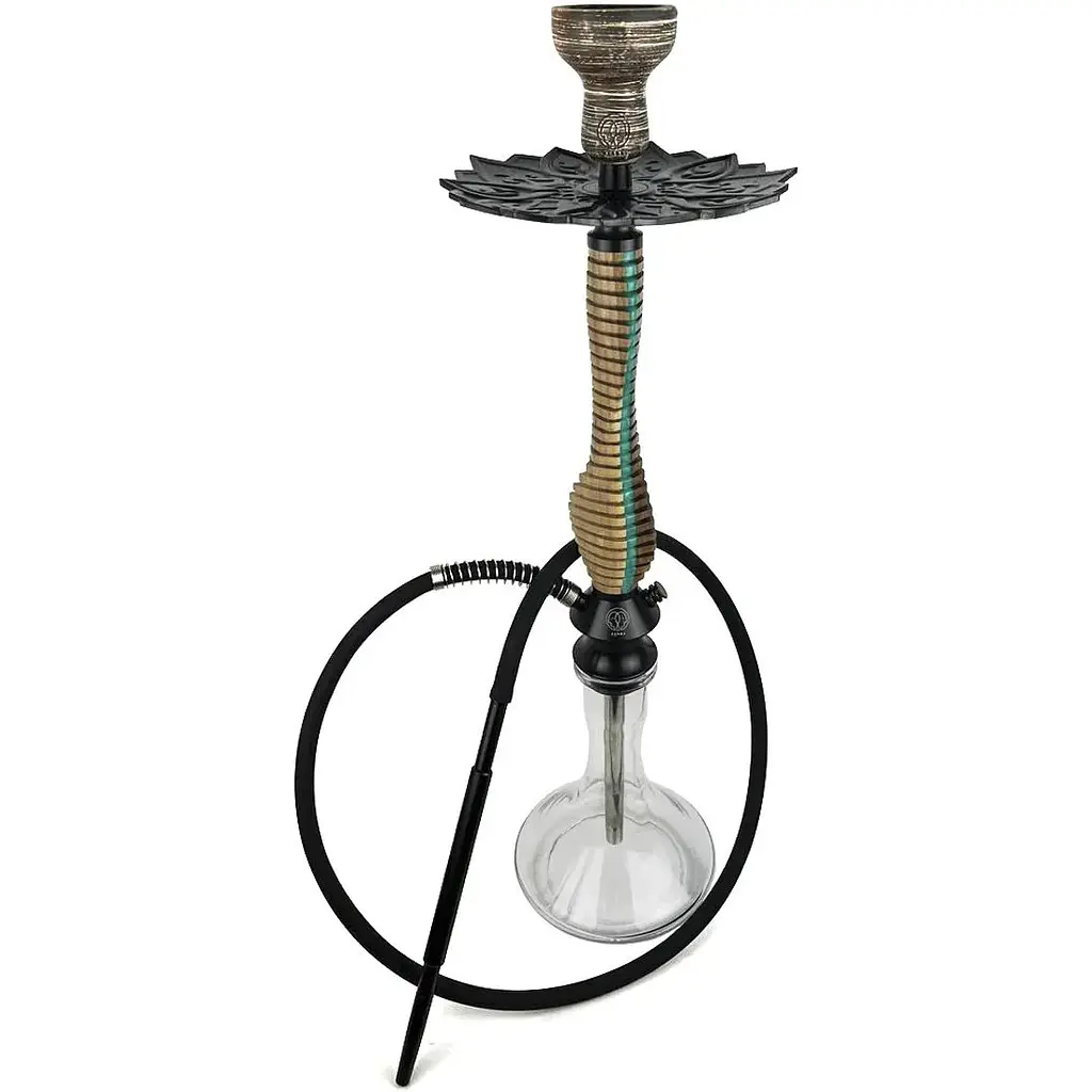 Кальян KARMA HOOKAH 3.0 Line Turquoise (Craft Clear) - фото 2