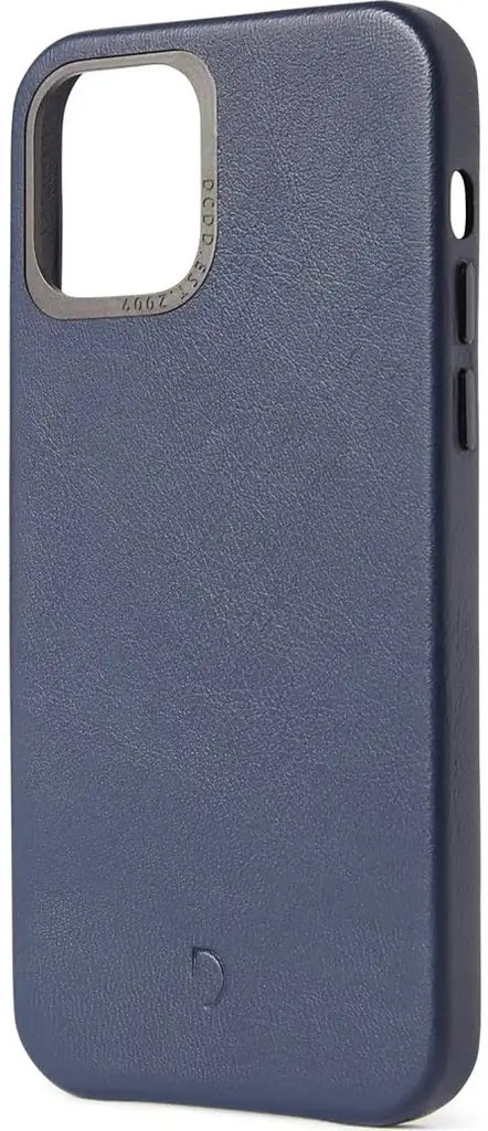 Оригінальний шкіряний чохол Decoded Leather Case для Apple iPhone 12 Pro Matt Navy Blue