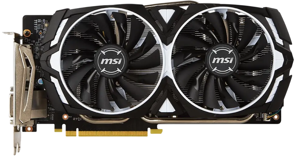 Відеокарта GeForce GTX 1060 6GB MSI Armor OC (GTX 1060 ARMOR 6G OC) Б/В - фото 2