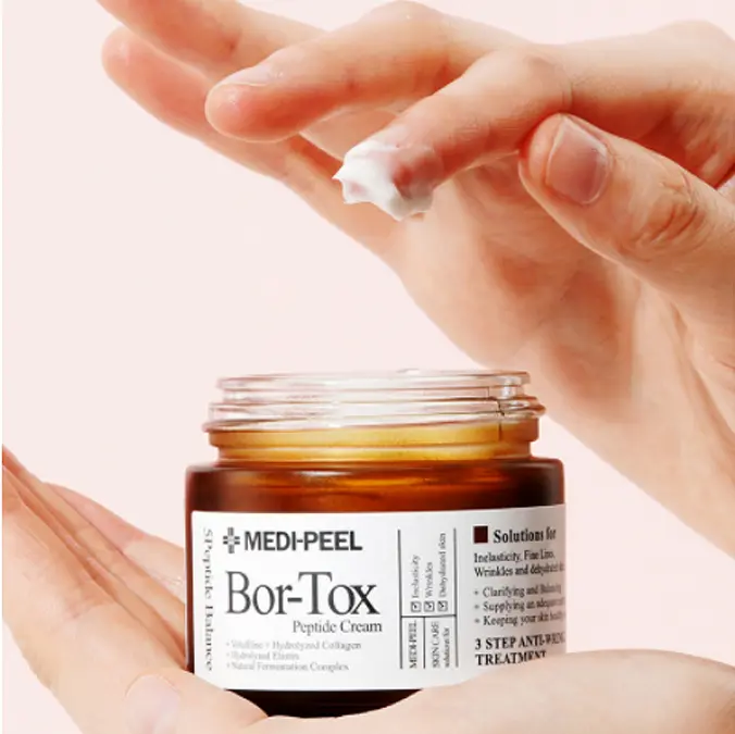 Ліфтинг-крем для обличчя з пептидами Bor-Tox Peptide Cream Medi-Peel 50 мл - фото 3