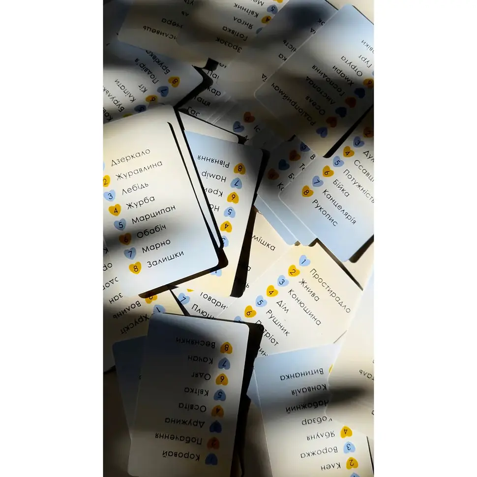 Карткова гра Розкажи-покажи Ukrainian culture CBRT-0414, 560 слів - фото 3