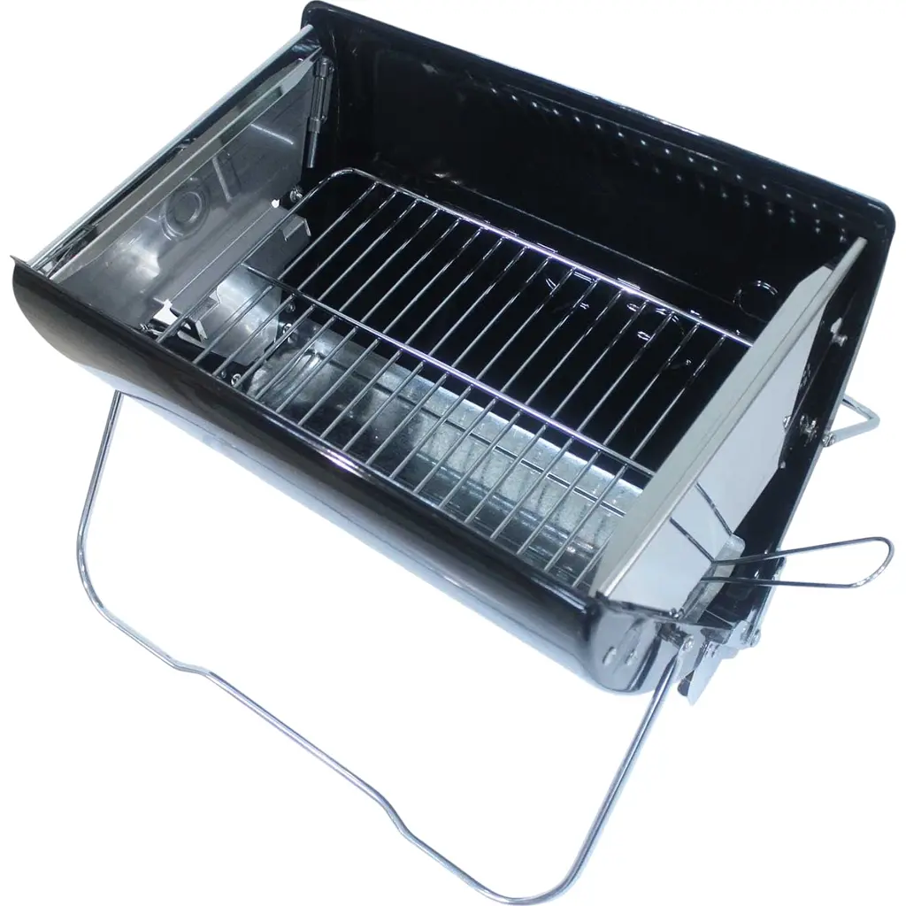 Портативный угольный гриль O-Grill I-Grill черный - фото 6