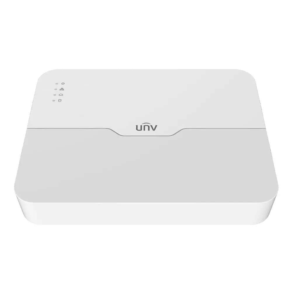 IP-відеореєстратор 8-канальний 8Mp Uniview NVR301-08LS3-P8 з 8 портами PoE (75-00697) - фото 2