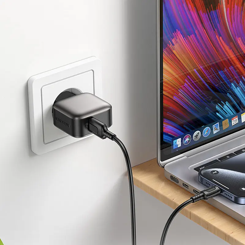 СЗУ Borofone BAS52A Absolute QC3.0 18W (1USB-A) - фото 6