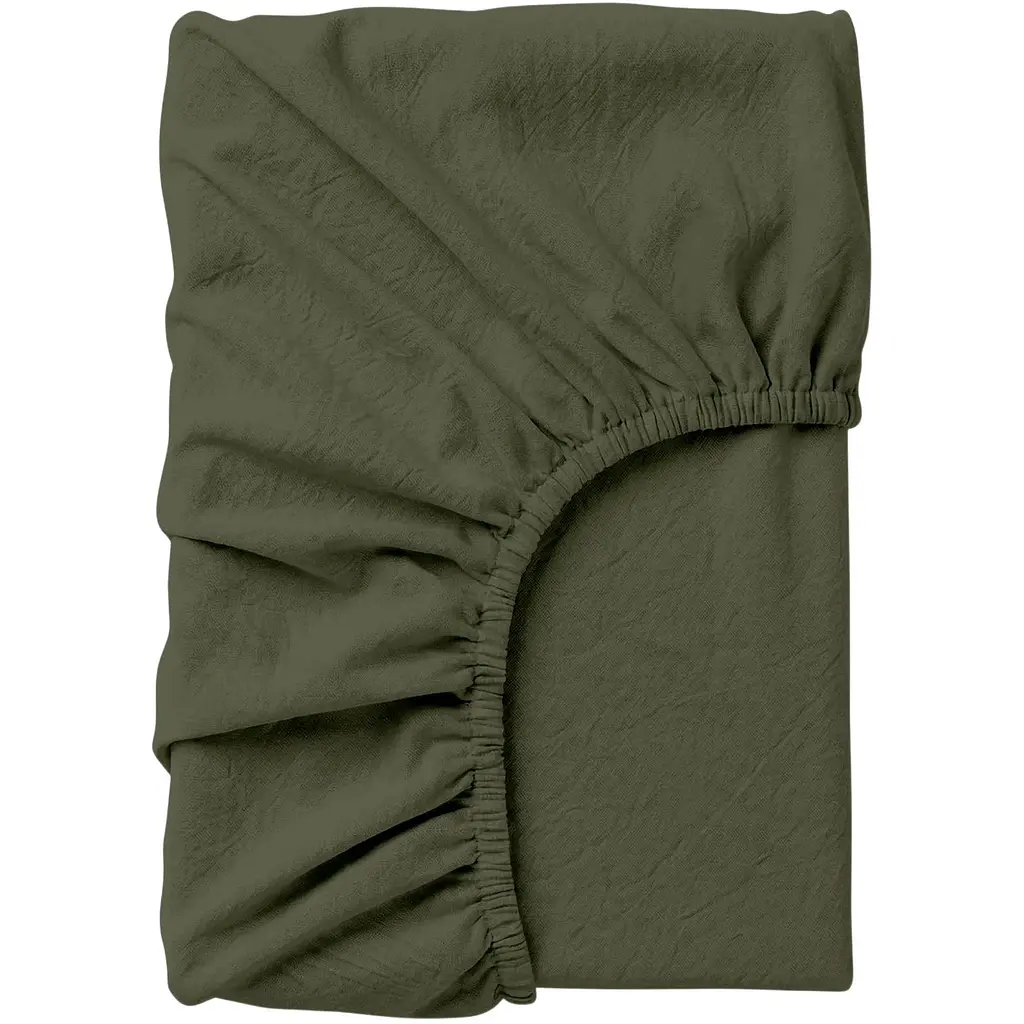 Простирадло на резинці з вареної бавовни Cosas Forest 150х200х20 см (90WashedCottonForest_150x200x20)