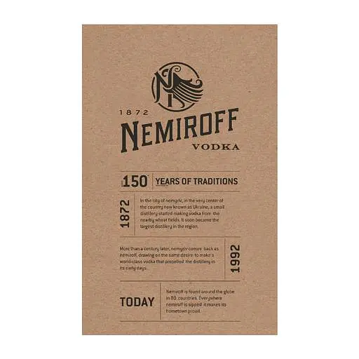 Настойка Nemiroff Original Українська медова з перцем, 40 %, 0,7 л + 3 чарки - фото 4