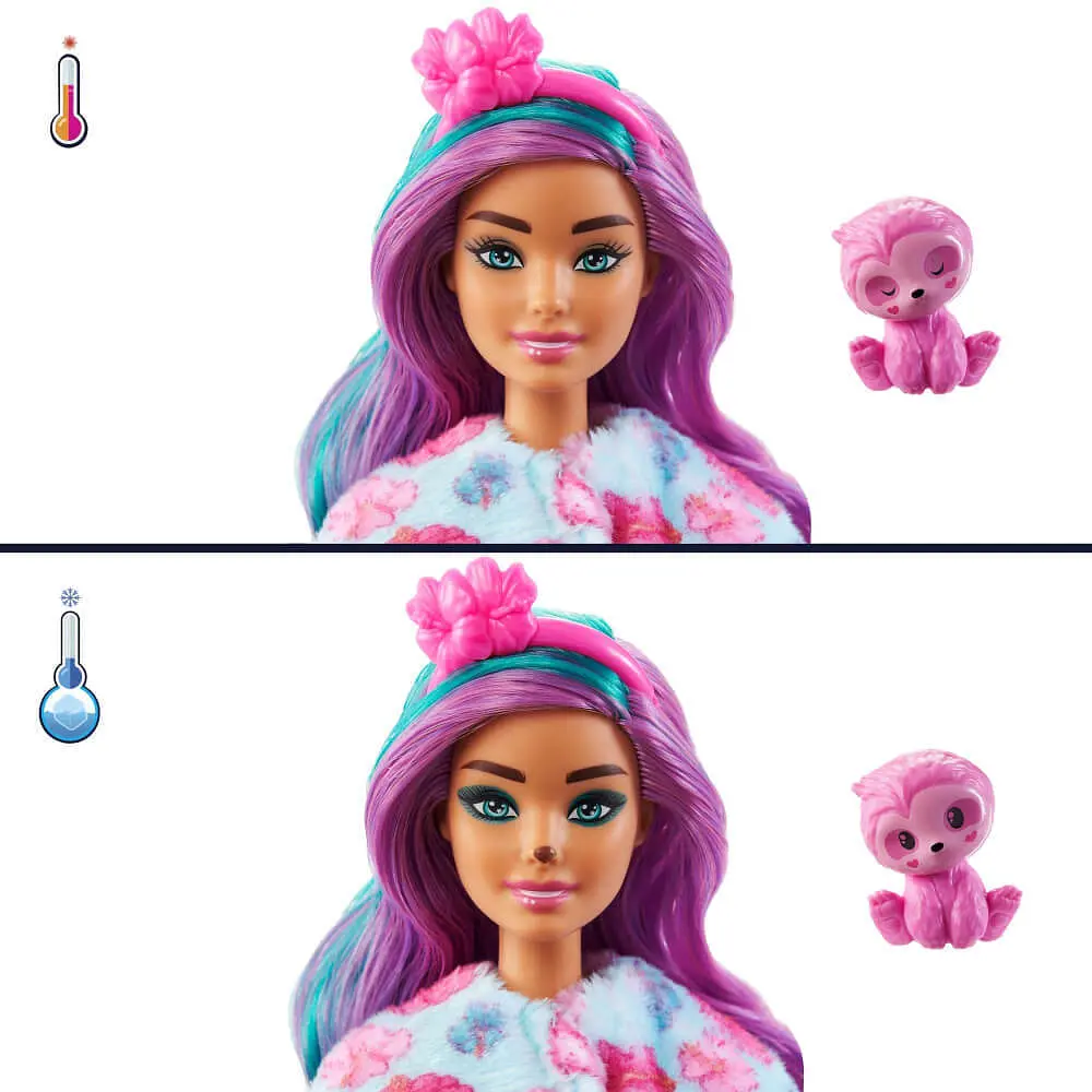 Кукла Barbie Cutie Reveal Милый ленивец (HJL59) - фото 5