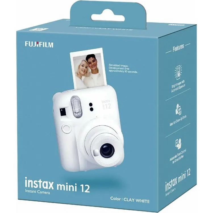 Фотокамера моментального друку Fujifilm Instax Mini 12 Clay White (16806121) [82995] - фото 7