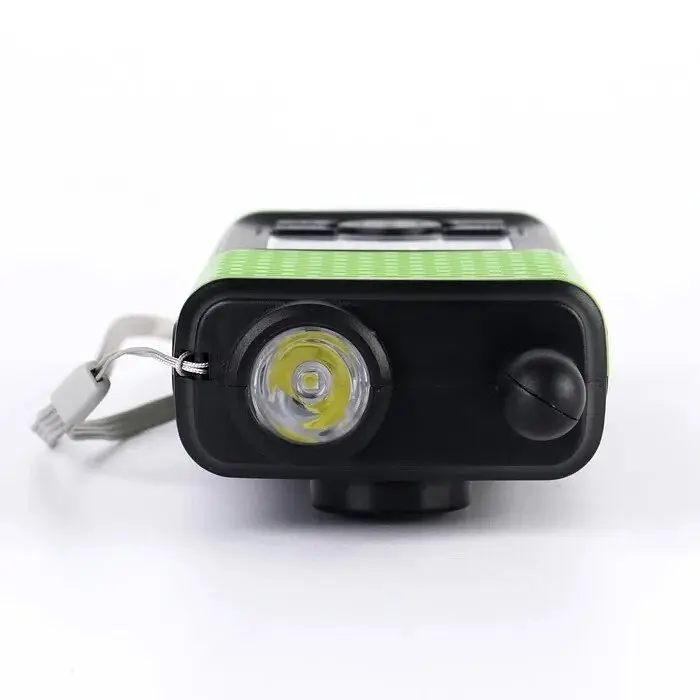 Радиоприемник Cclamp CL-601 портативный зеленый 1500 мАч - фото 6