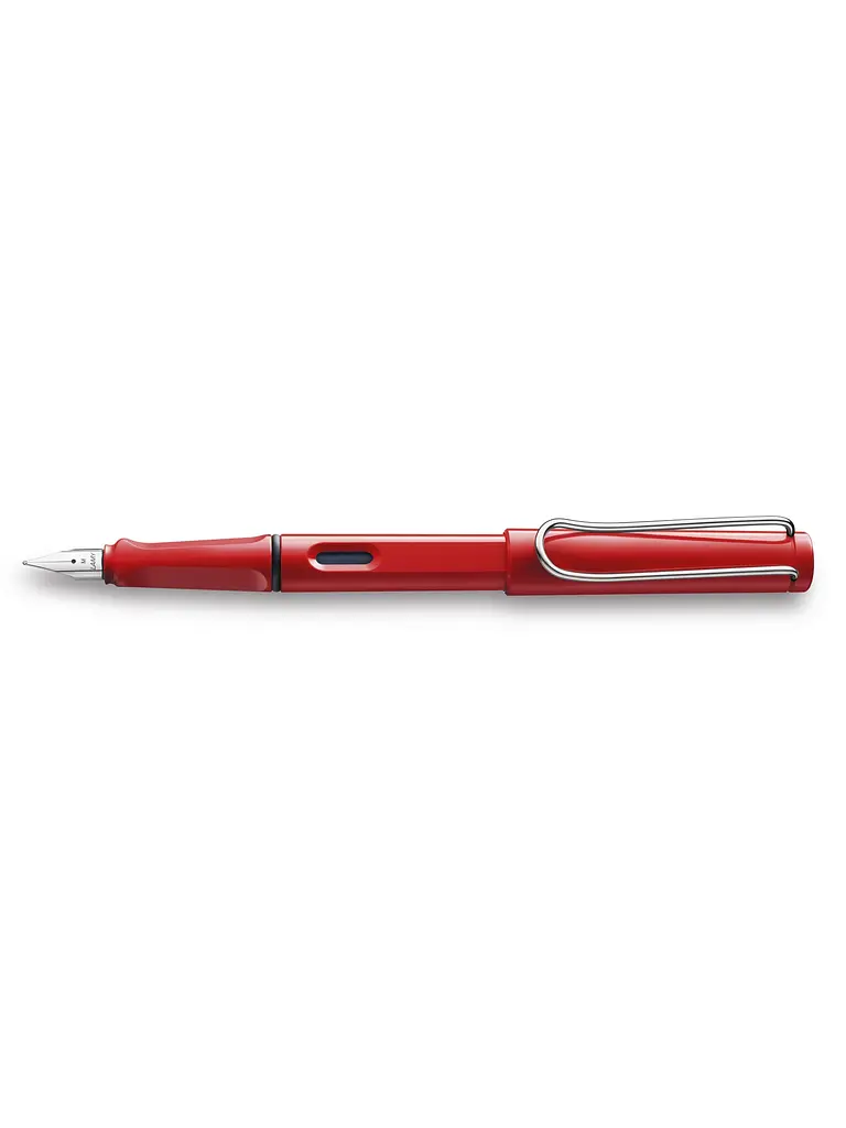 Чорнильна Ручка Lamy Safari Червона F, Чорнила T10 Сині (4000181)