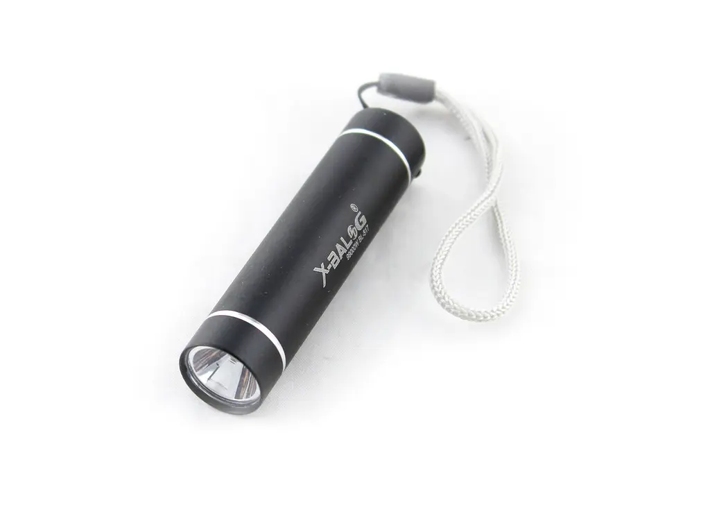 Ліхтарик ручний X-BALOG BL-517, акумуляторний, міні, USB заряджання, алюмінієвий корпус, 3 режими, бризкозахист - фото 2