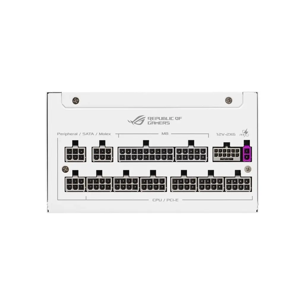 Блок питания ASUS 1000W ROG Strix Platinum White Edition (90YE00W4-B0NA00) - фото 10
