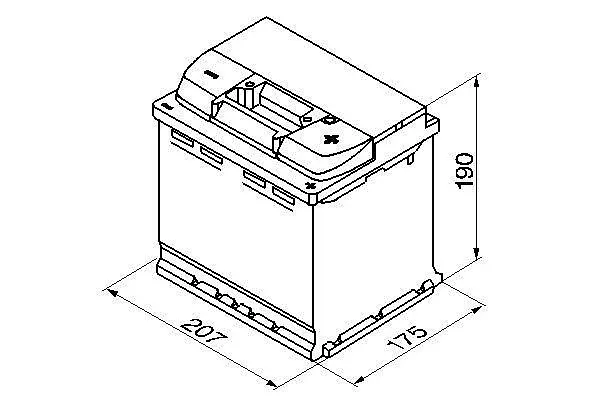 Акумулятор Bosch S5 Silver Plus 54Ah EN 530A (0 092 S50 020) - фото 5
