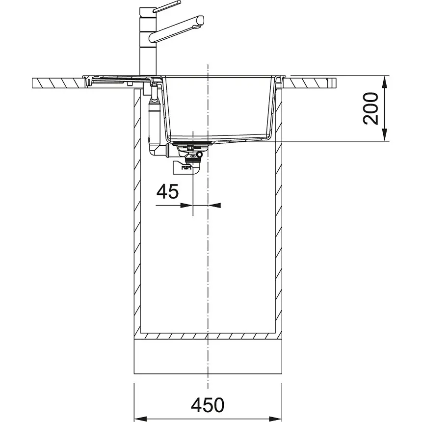 Кухонна мийка Franke Sirius 2.0 S2D 611-62 (143.0671.742) з тектонайта - врізна - Бежева - фото 3