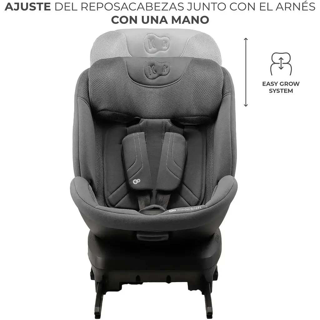 Автокресло Kinderkraft Xpedition 3 i-Size Grey (KCXPED03GRY0000) - фото 14