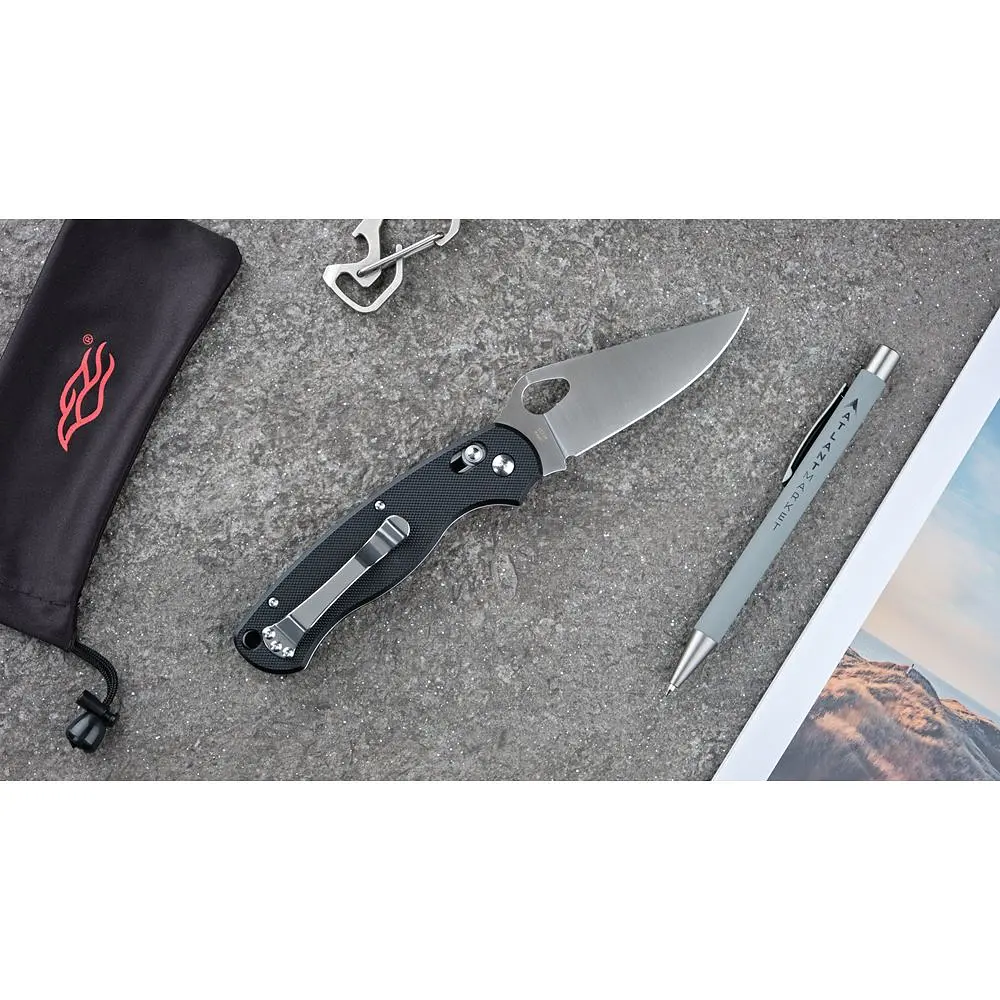 Нож складной Ganzo G729-BK черный - фото 6