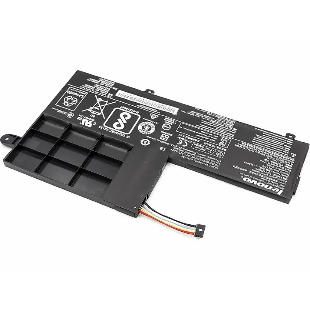 Акумулятор до ноутбука PowerPlant LENOVO Ideapad 300S (L14M2P21) 7.4V 30Wh (NB480715) - фото 2