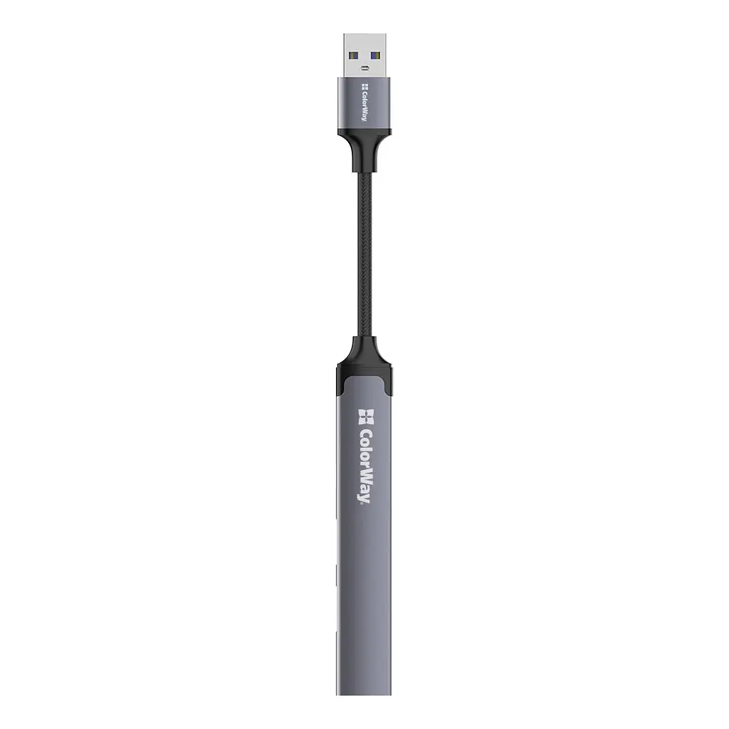 Концентратор ColorWay USB-A 4-в-1 USB2.0х3/USB3.0 (CW-HUB05) - фото 8