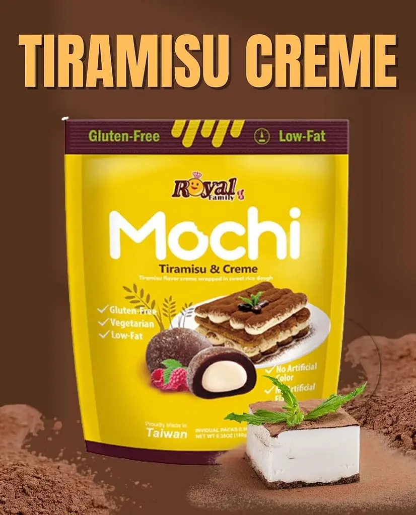 Моті Royal Family Mochi Tiramisu Creme 120г - фото 5