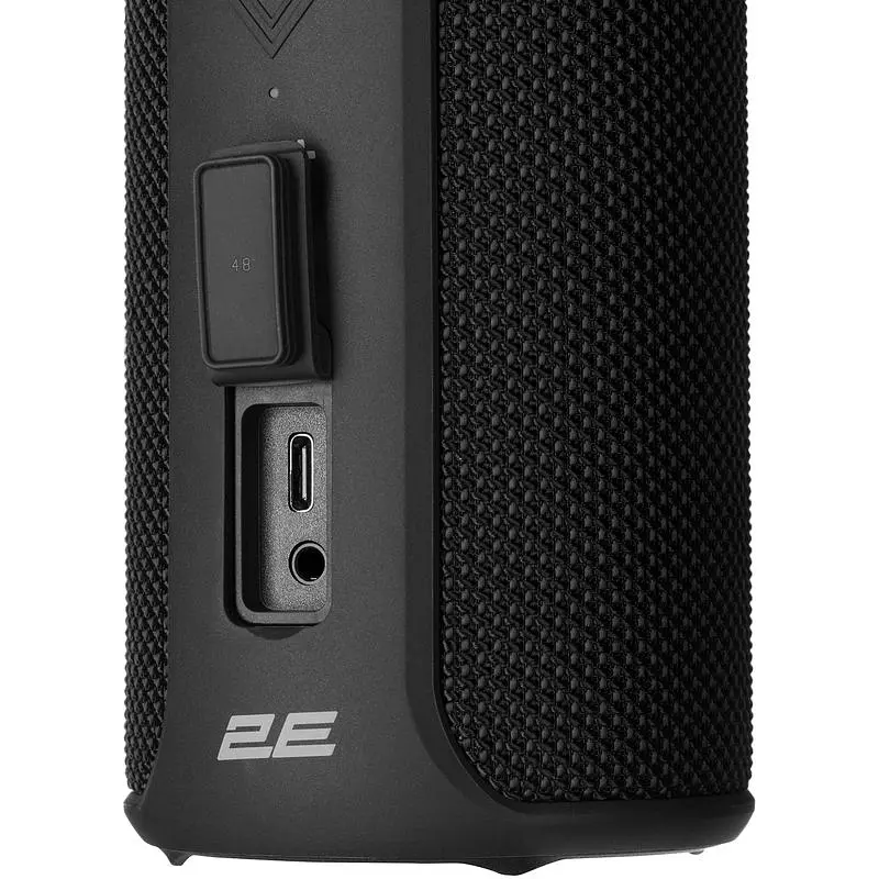 Портативна акустика 2E SoundXTube2 TWS MP3 Wireless Waterproof Black (2E-BSSXT2WBK) - фото 5