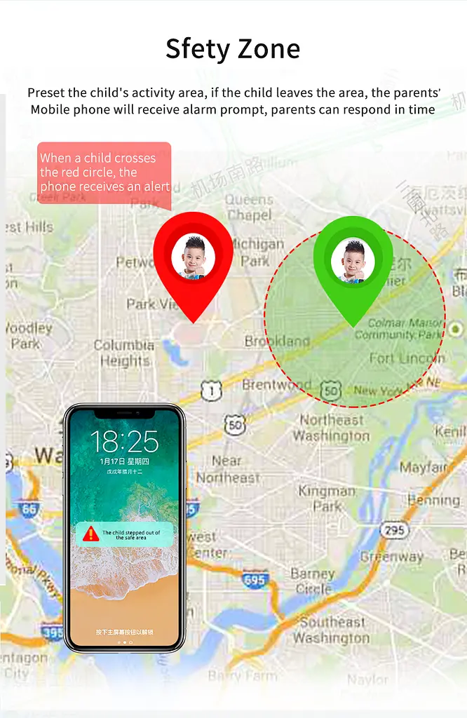 Смарт-годинник телефон дитячі Smart Watch S1 з відеодзвінком GPS SIM-карта Blue (18581) - фото 4