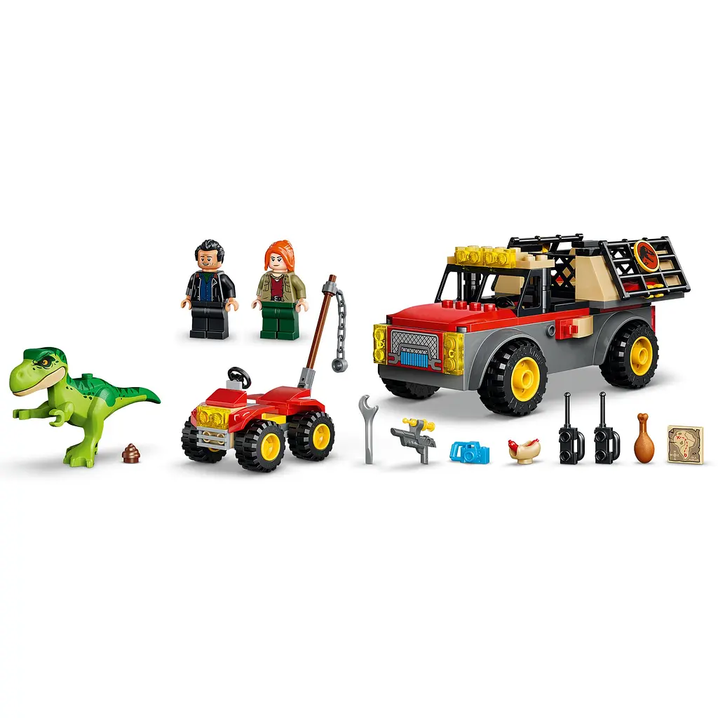 Конструктор LEGO Jurassic World Вантажівка для перевезення молодого тиранозавра 115 ел. (77978) - фото 5