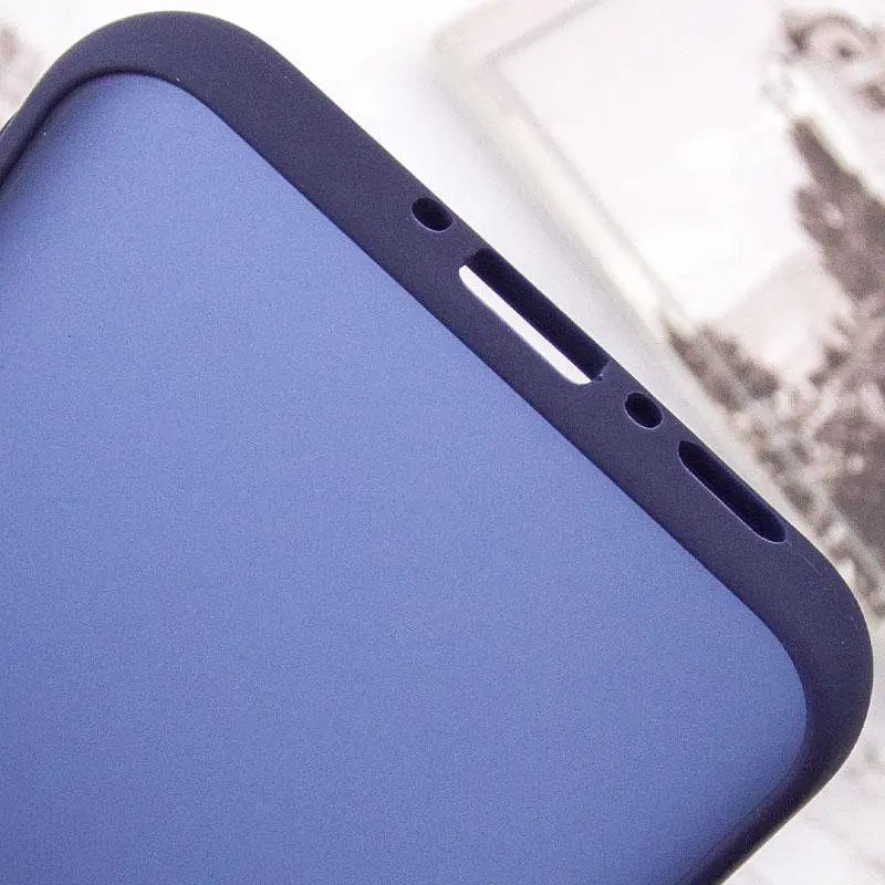 Чохол TPU+PC Lyon Frosted для Samsung Galaxy S25 Ultra Navy Blue - фото 6