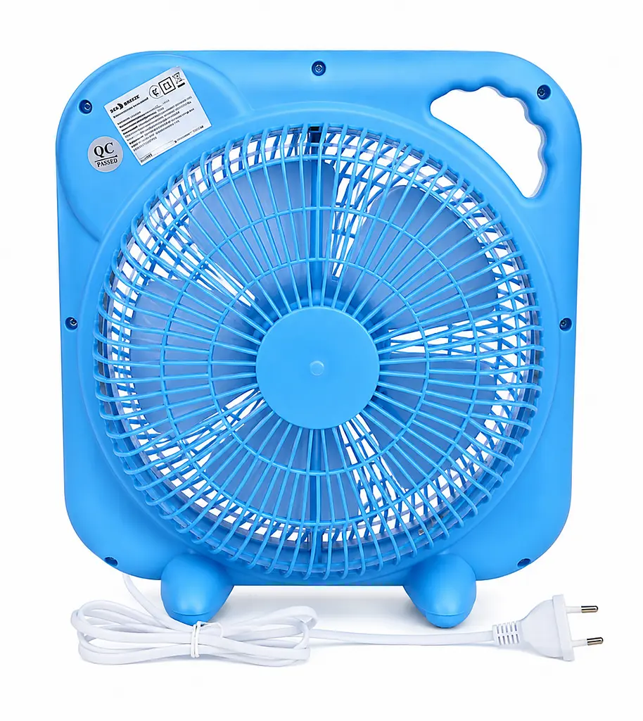 Вентилятор настільний SeaBreeze SB-0350 White Blue 25 Вт, 3 швидкості, з таймером 88534 - фото 2