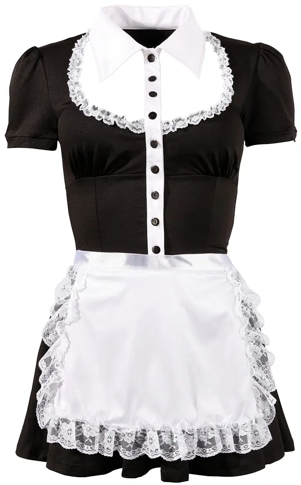 Костюм Cottelli Collection Maids Dress XL чорний - фото 6