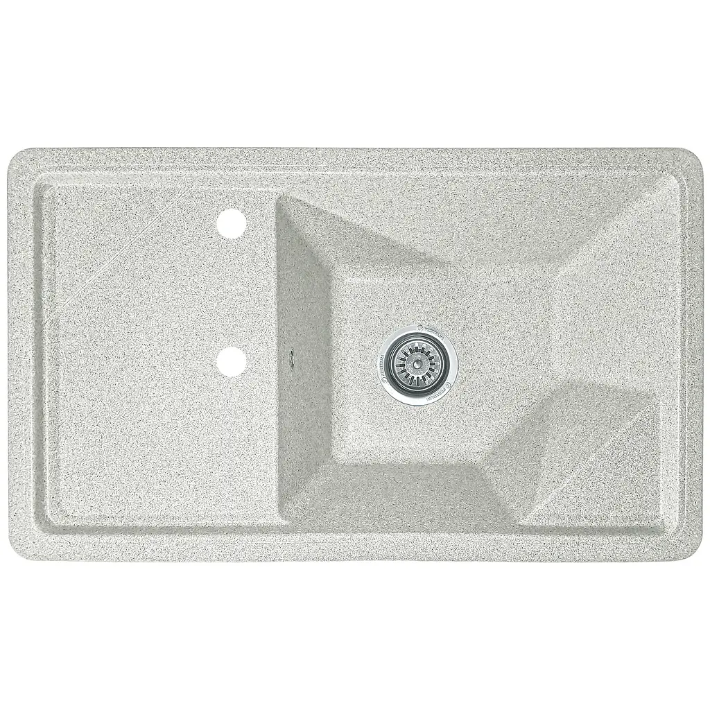 Мийка кухонна Valetti 58C гранітна 785х465 мм тера - фото 4