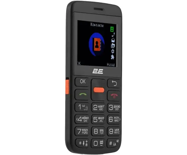 Телефон 2E T180 Max 2023 DS 2 сім карти чорний (688130251051) - фото 3