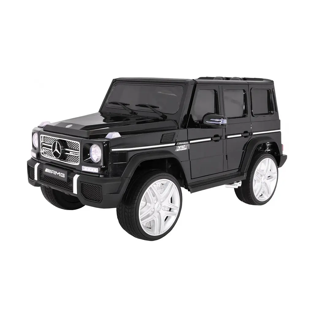 Электромобиль Ramiz Mercedes AMG G65 лакированный 12 В на пульте управления, White (PA.G65.EXL.BIA) - фото 10