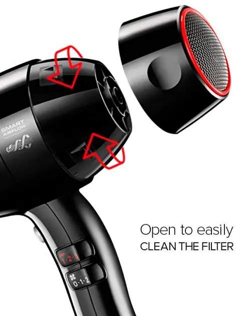 Фен професійний Valera Swiss Silent Jet 7500 Light Ionic Rotocord (SXJ7500DRC) - фото 7