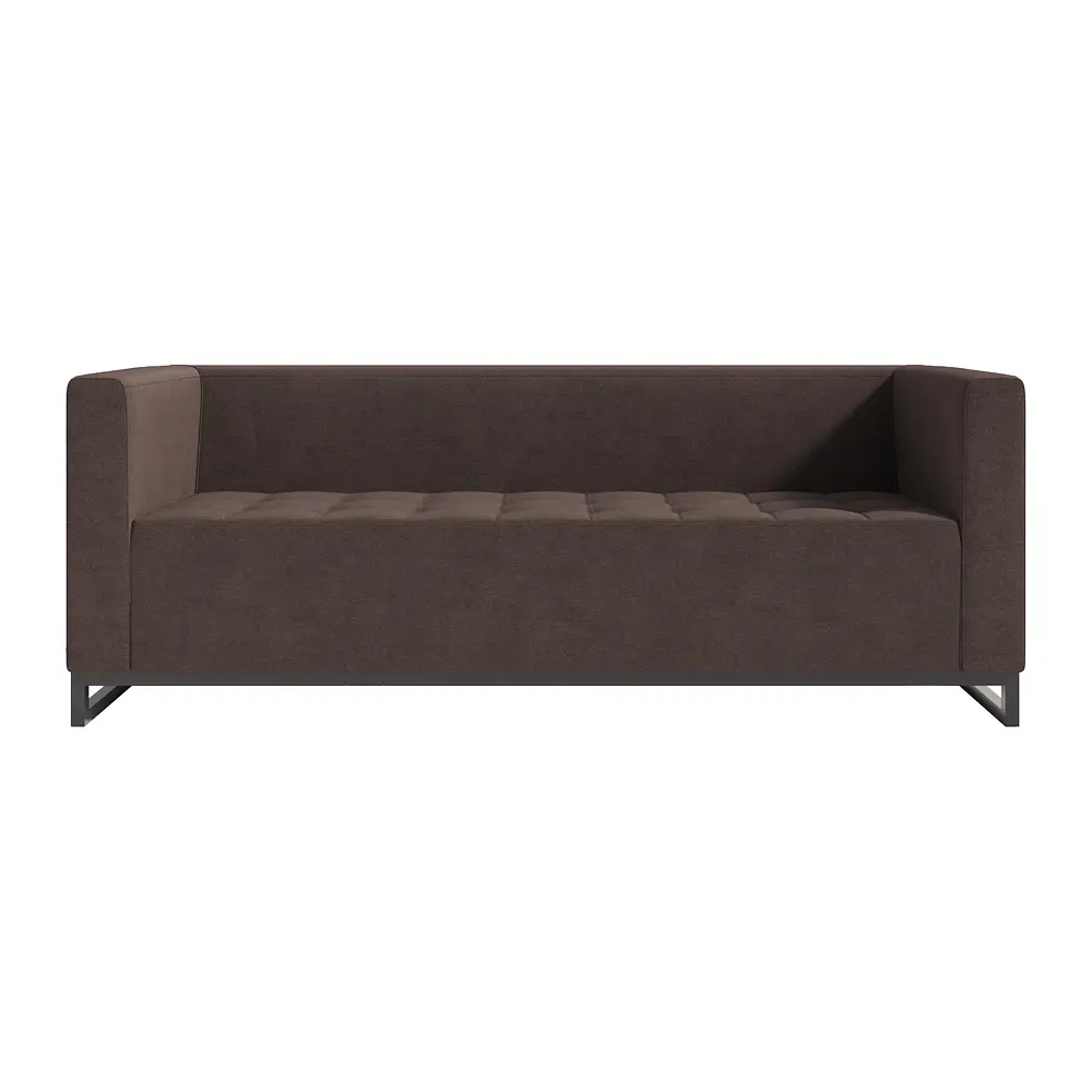 Диван Richman Спейс Комплектація Подвійний 1.8 На Металокаркасі Чорний Оббивка Зеніт 707 - фото 2
