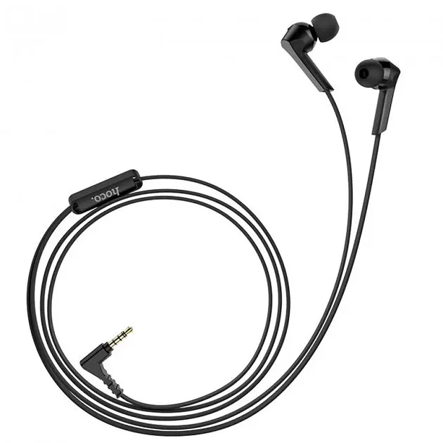 Наушники вакуумные Hoco M72 чёрные - фото 2