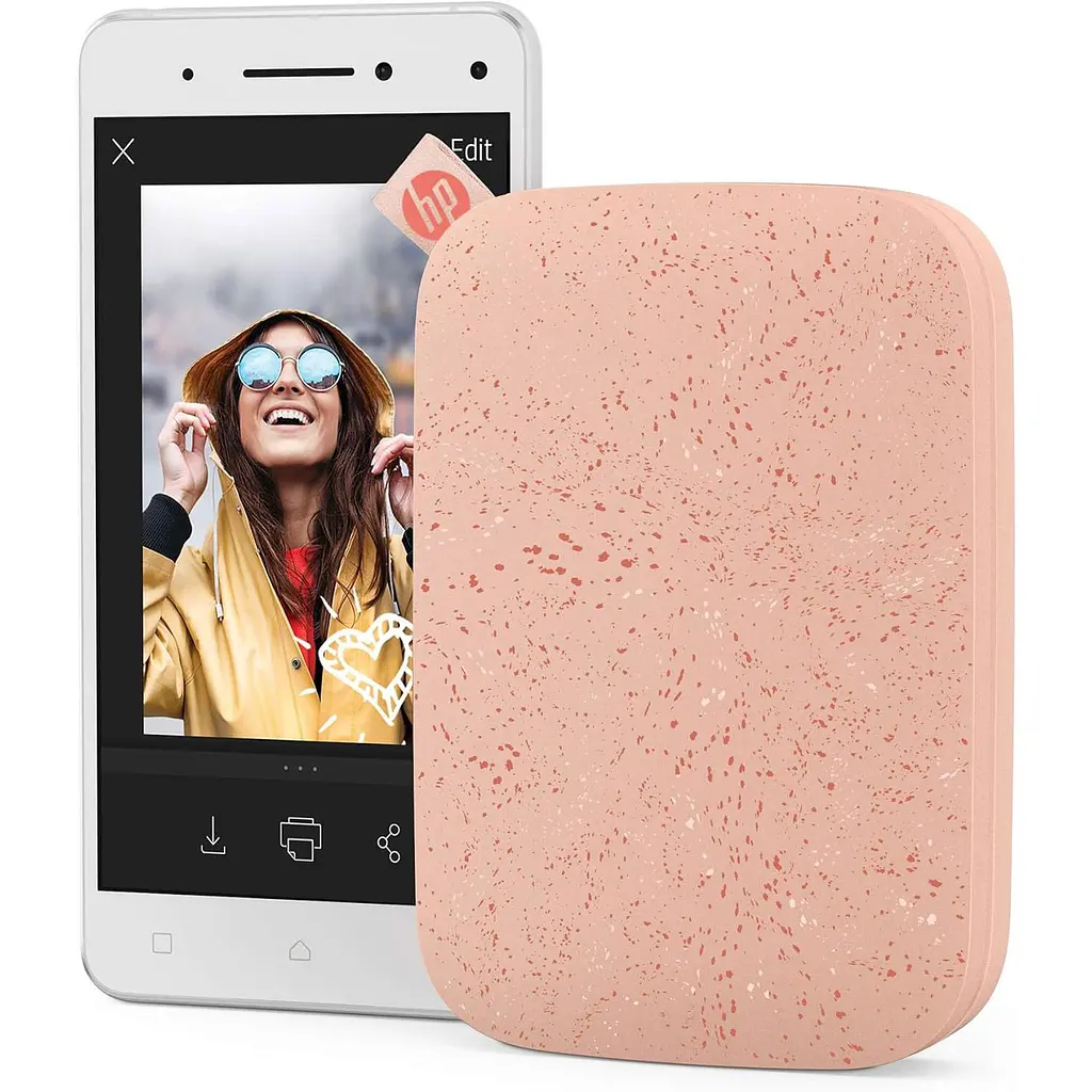Портативний фотопринтер HP Sprocket 2x3 Pink (HPISPP) [141282] - фото 2