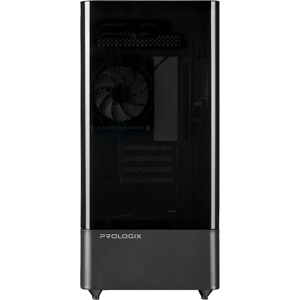 Корпус Prologix Lumi GM-01AB Glass Black [146860] - фото 5