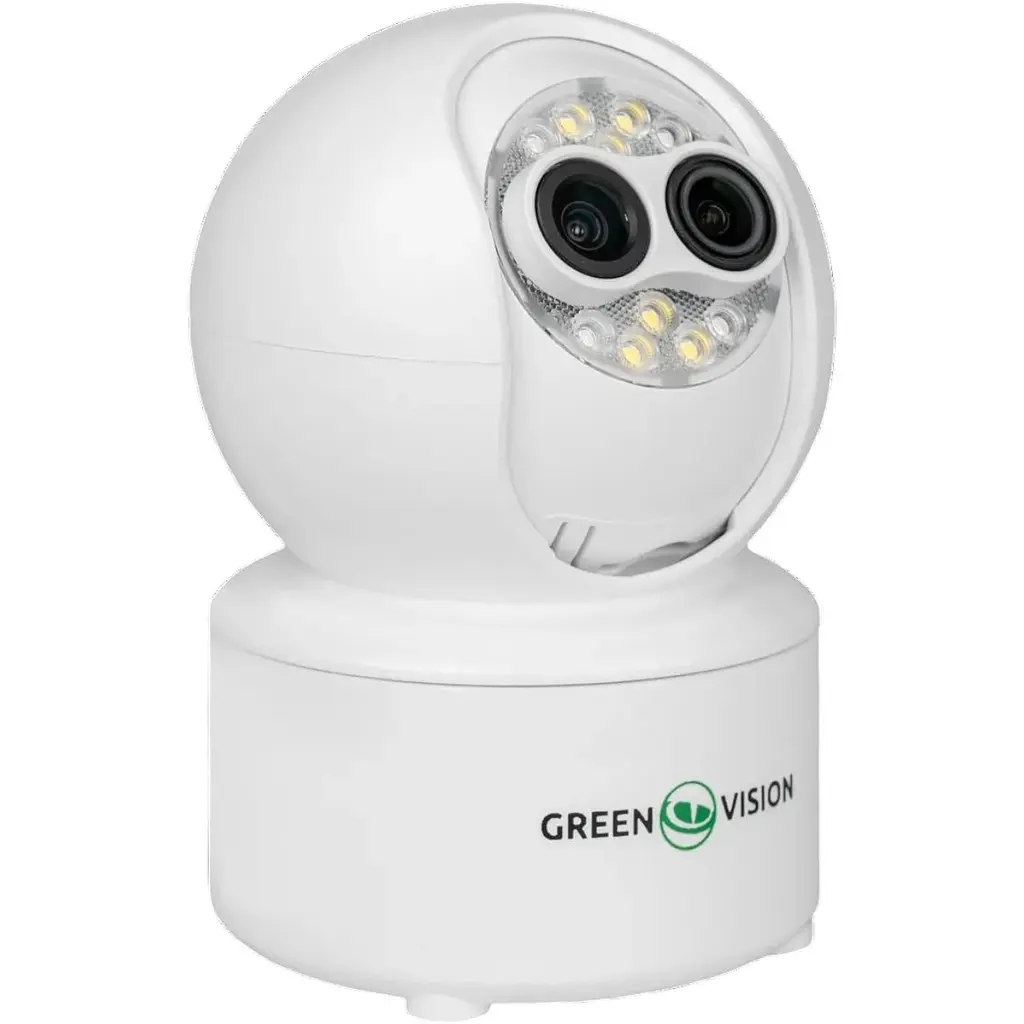 Бездротова поворотна камера GreenVision GV-193-GM-DIG40-10 5х PTZ два об'єктиви - фото 2