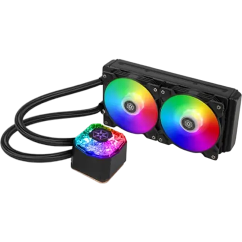 Водяне охолодження SilverStone IceGem 240P ARGB Black (SST-IG240P-ARGB) - фото 2