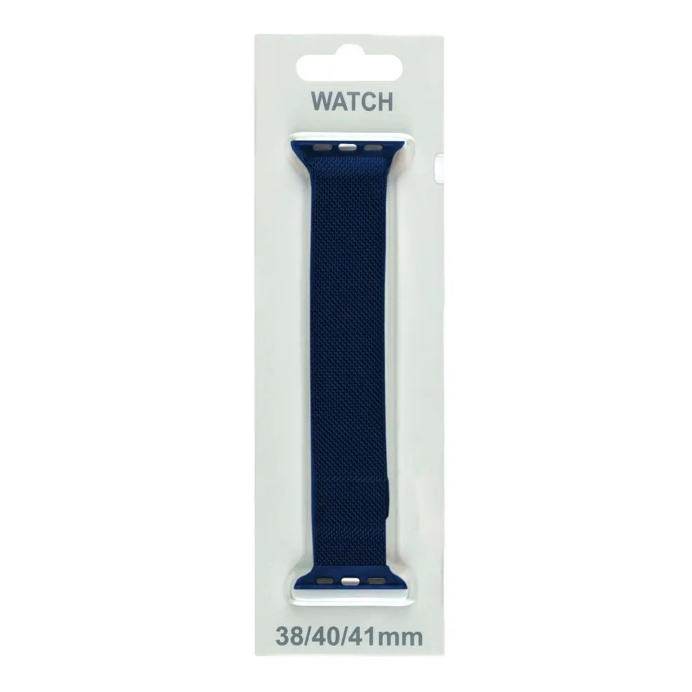 Ремінець ANCHOR Milanese loop Metal Apple Watch 41/Watch 40/Watch 38 mm Blue (10723_2122777) - фото 3