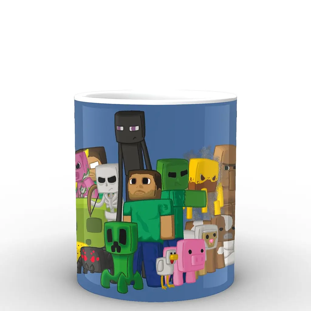 Кухоль GeekLand Minecraft Майнкрафт арт MС.02.008 330 мл білий - фото 2