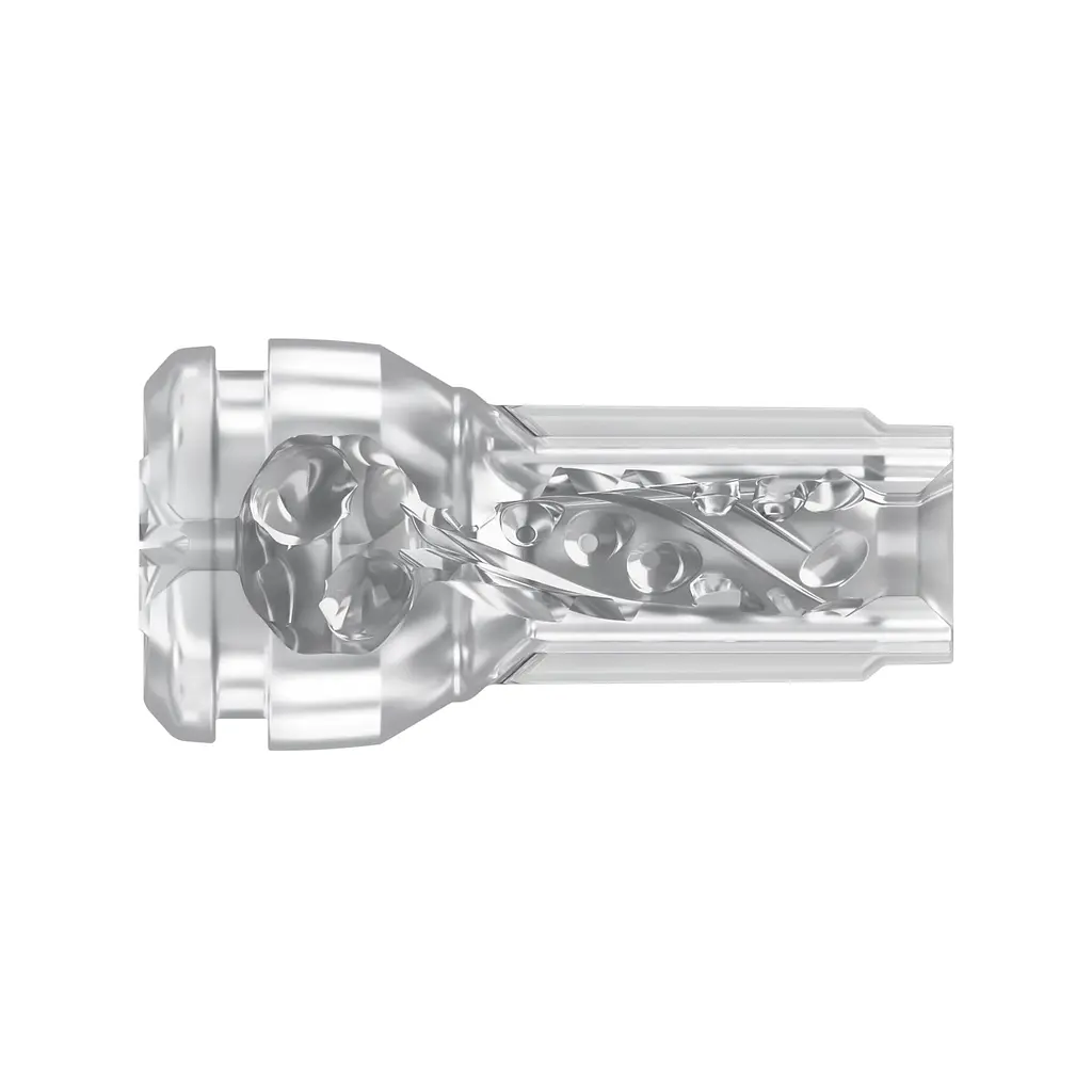 Мастурбатор Kiiroo Feel Pocket Crystal, сумісний з інтерактивною насадкою PowerBlow - фото 2
